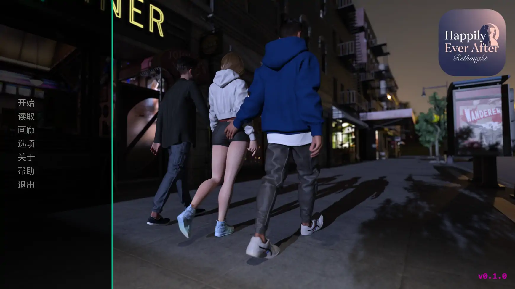 【欧美SLG/AI汉化/女同】从此幸福快乐v0.1.0 AI汉化版【PC+安卓/1.46G/更新】Happily Ever After: Rethought [v0.1.0]